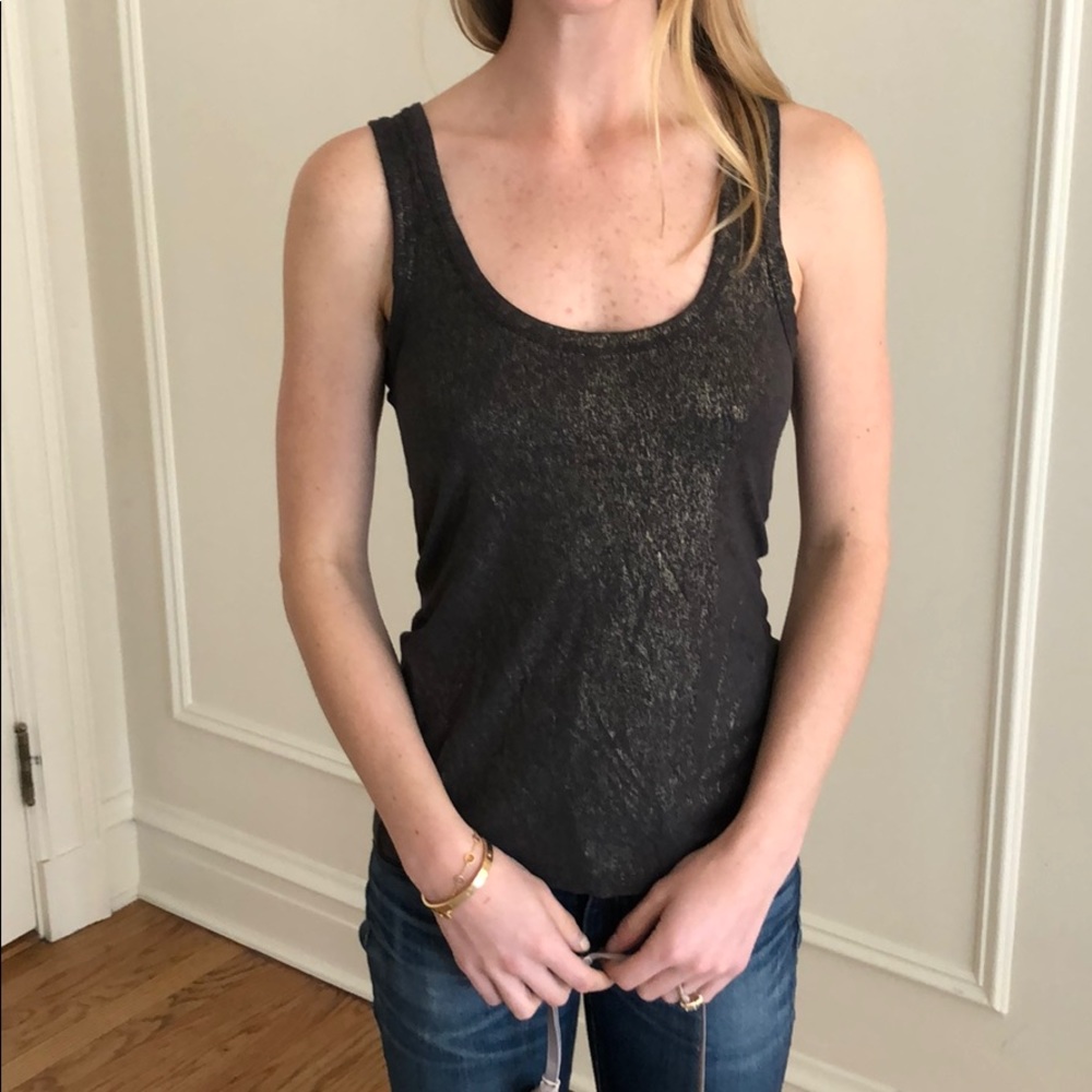 Shimmer top